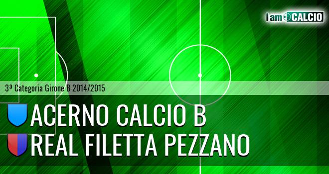 Acerno Calcio B - Real Filetta Pezzano