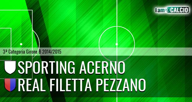 Sporting Acerno - Real Filetta Pezzano