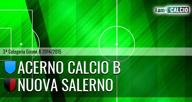 Acerno Calcio B - Nuova Salerno