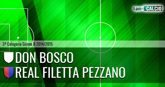 Don Bosco - Real Filetta Pezzano