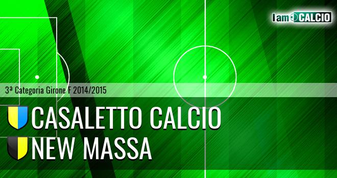 Casaletto Calcio - New Massa