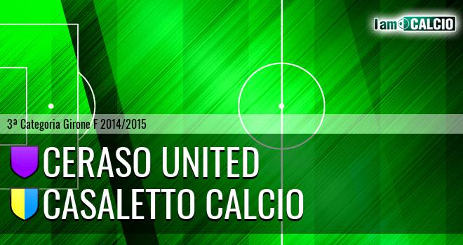 Ceraso United - Casaletto Calcio