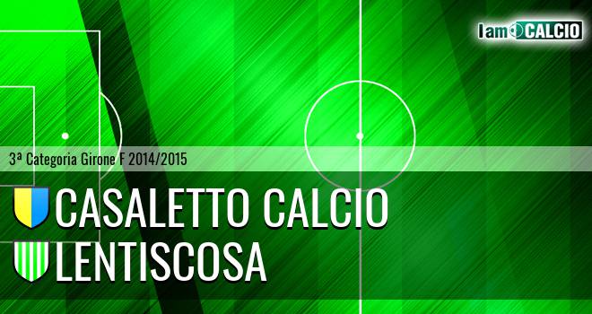 Casaletto Calcio - Lentiscosa