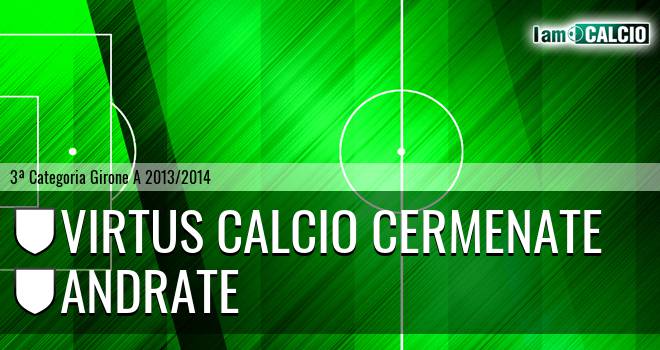 Virtus calcio Cermenate - Andrate