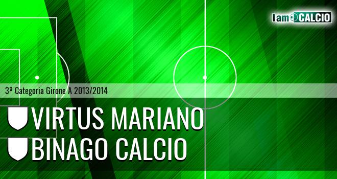 Virtus Mariano - Binago calcio