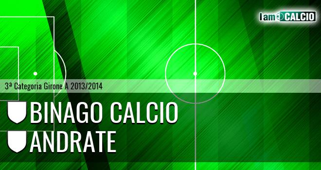 Binago calcio - Andrate