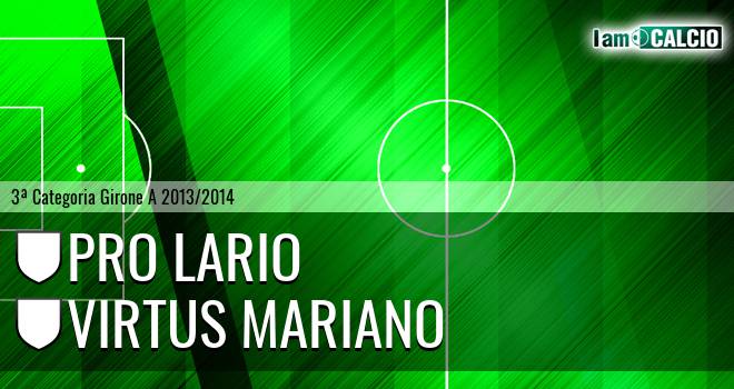 Pro Lario - Virtus Mariano