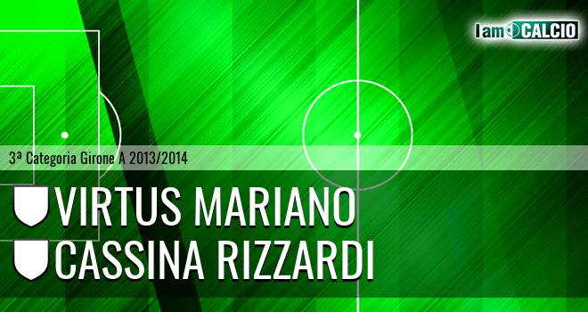 Virtus Mariano - Cassina Rizzardi