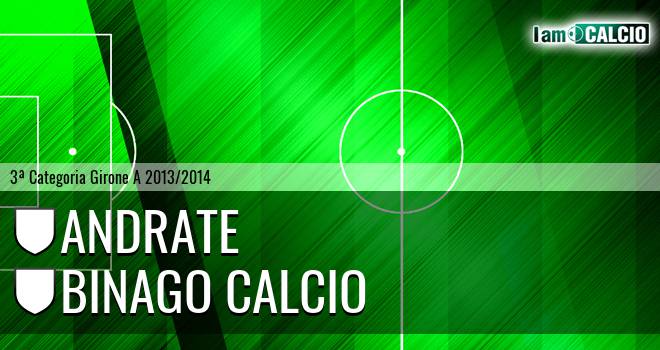 Andrate - Binago calcio