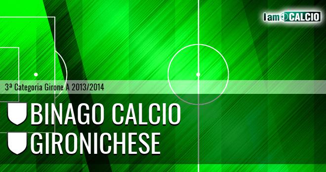 Binago calcio - Gironichese