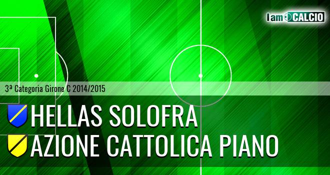 Hellas Solofra - Azione Cattolica Piano