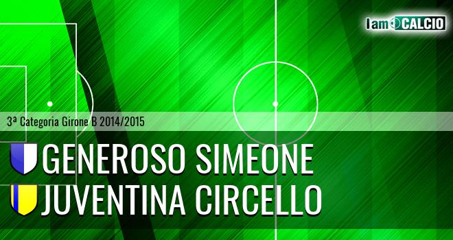 Generoso Simeone - Juventina Circello