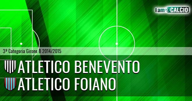 Atletico Benevento - Atletico Foiano