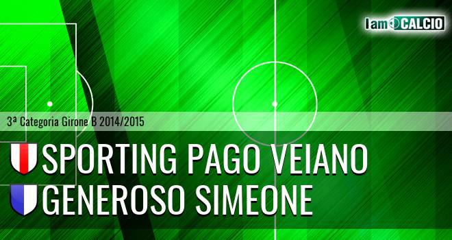 Sporting Pago Veiano - Generoso Simeone