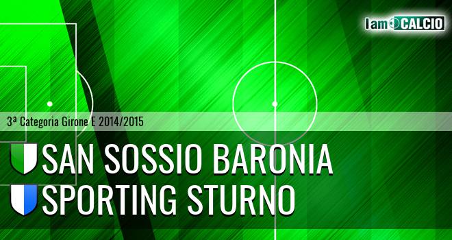 San Sossio Baronia - Sporting Sturno