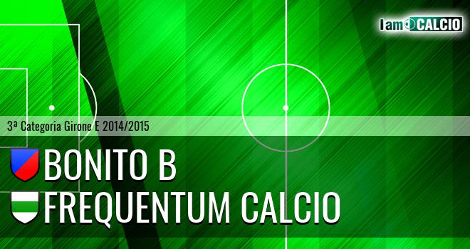 Bonito B - Frequentum Calcio