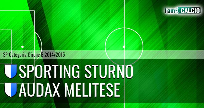 Sporting Sturno - Audax Melitese