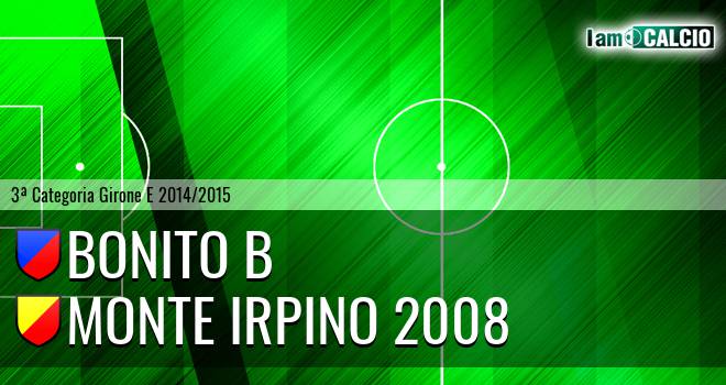 Bonito B - Monte Irpino 2008