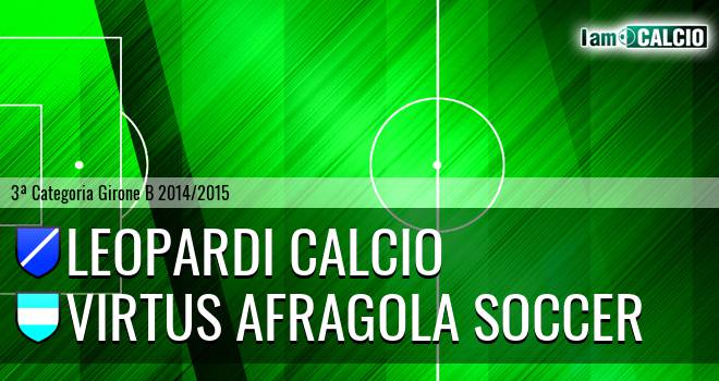 Leopardi Calcio - Virtus Afragola Soccer