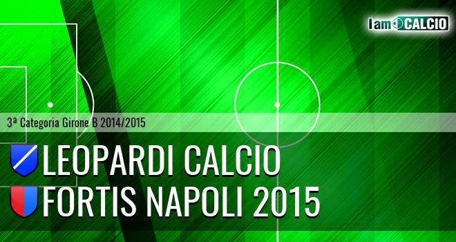 Leopardi Calcio - Fortis Napoli 2015