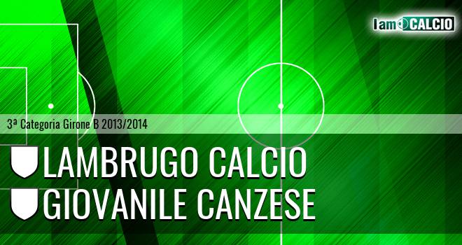 Lambrugo calcio - Giovanile Canzese