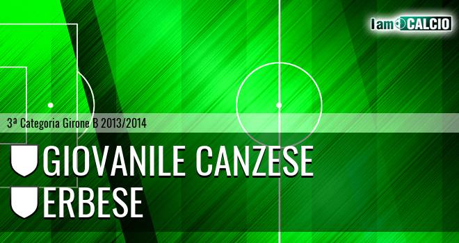 Giovanile Canzese - Erbese