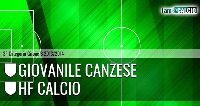 Giovanile Canzese - Hf calcio