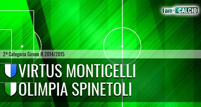 Virtus Monticelli - Olimpia Spinetoli