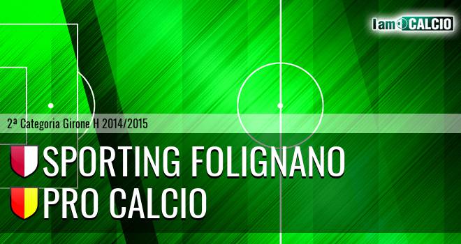 Sporting Folignano - Pro Calcio