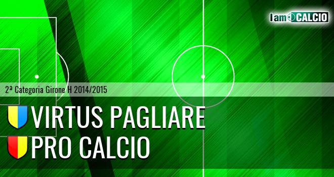 Virtus Pagliare - Pro Calcio