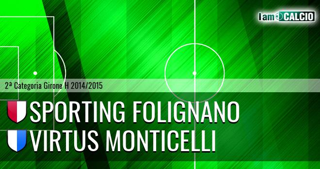 Sporting Folignano - Virtus Monticelli