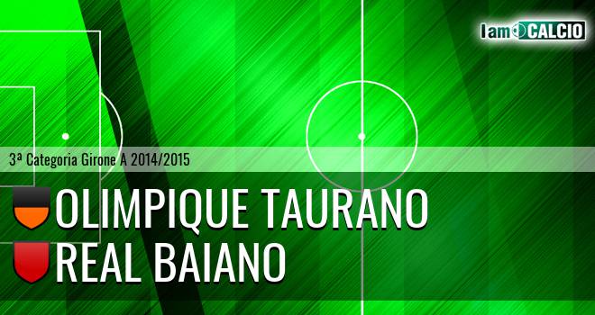 Olimpique Taurano - Real Baiano