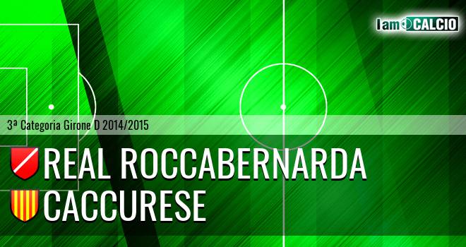 Real Roccabernarda - Caccurese