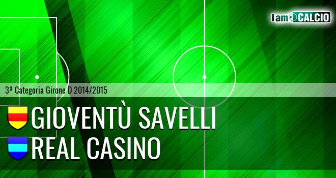 Gioventù Savelli - Real Casino