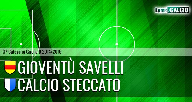 Gioventù Savelli - Calcio Steccato