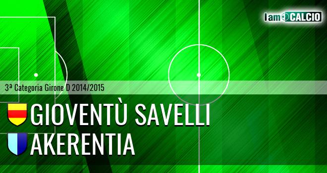 Gioventù Savelli - Akerentia