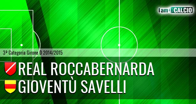 Real Roccabernarda - Gioventù Savelli