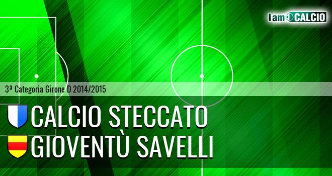 Calcio Steccato - Gioventù Savelli