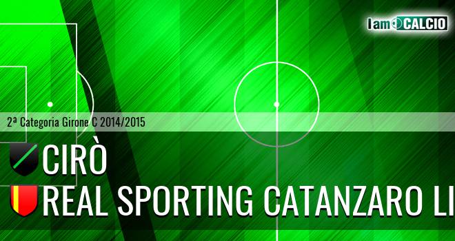 Cirò - Sporting Catanzaro Lido