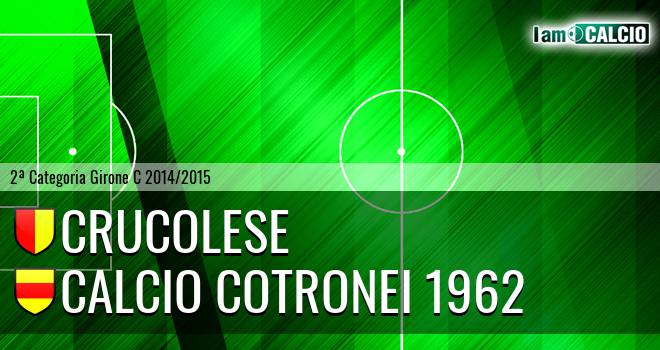 Crucolese - Calcio Cotronei 1962