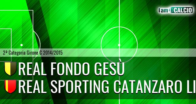 Real Fondo Gesù - Sporting Catanzaro Lido