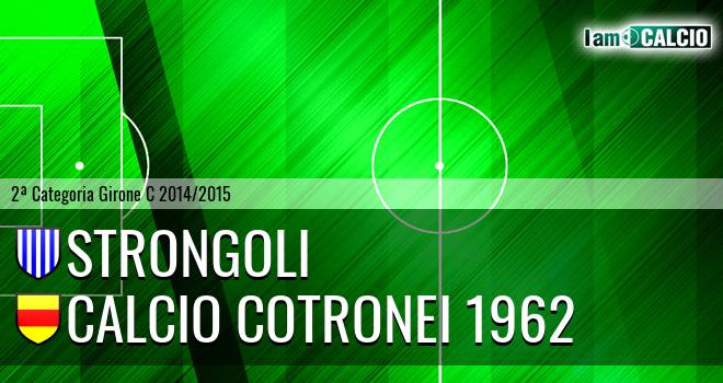 Strongoli - Calcio Cotronei 1962