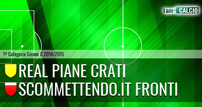 Real Piane Crati - Scommettendo.it Fronti