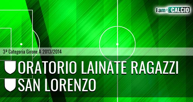 Oratorio Lainate ragazzi - San Lorenzo