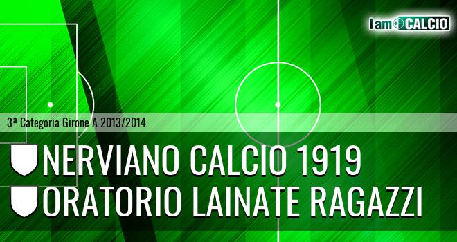 Nerviano calcio 1919 - Oratorio Lainate ragazzi