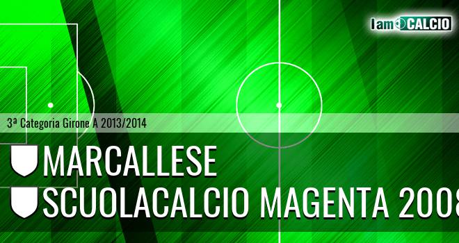 Marcallese - Scuolacalcio Magenta 2008