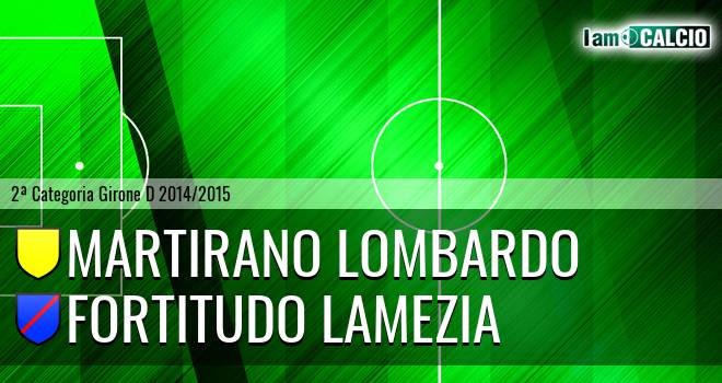 Martirano Lombardo - Fortitudo Lamezia