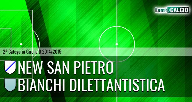 New San Pietro - Bianchi Dilettantistica