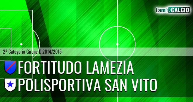 Fortitudo Lamezia - Polisportiva San Vito