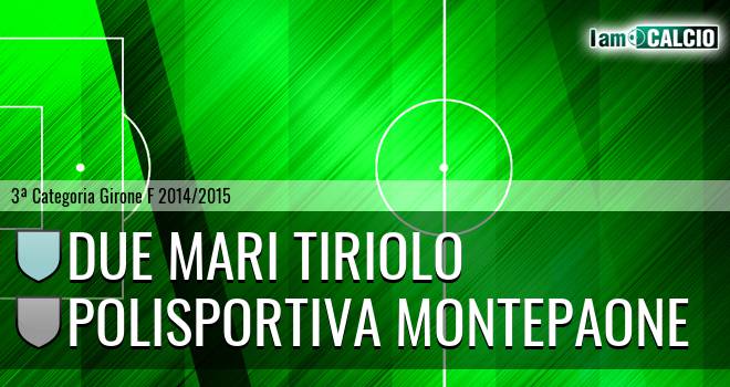 Due Mari Tiriolo - Real Montepaone